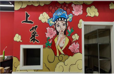 印江墙体彩绘的发展和应用