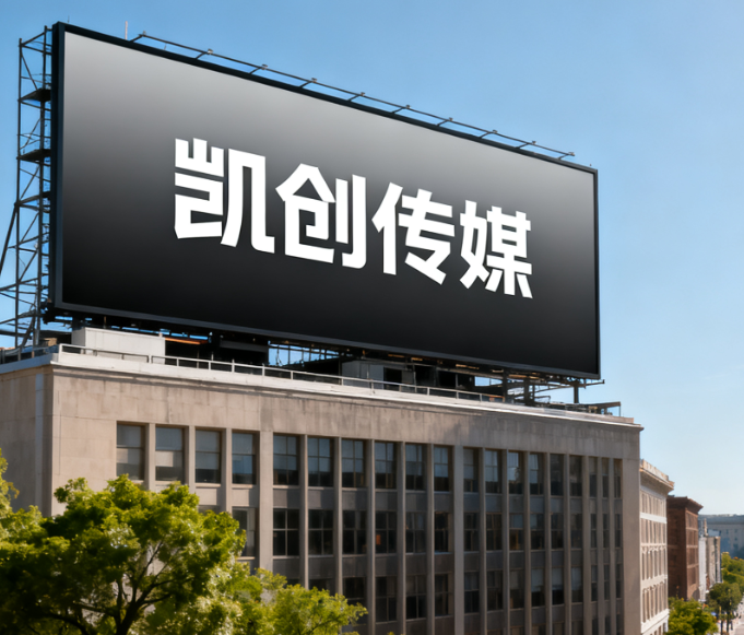 印江户外广告牌的设计与制作